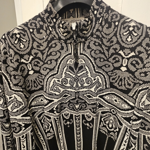 St John Collection Knit Cropped Jacket - Picture 4 of 5